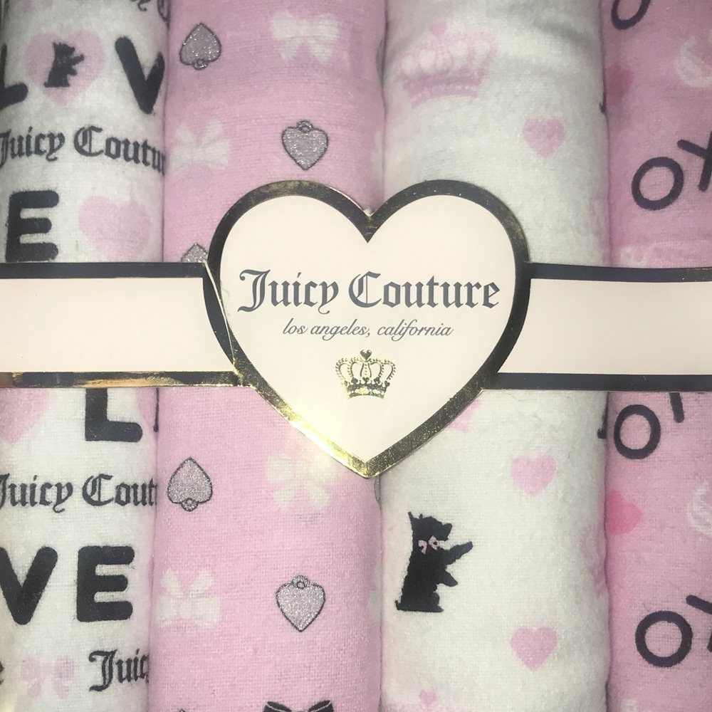 Juicy Couture Receiving Blankets